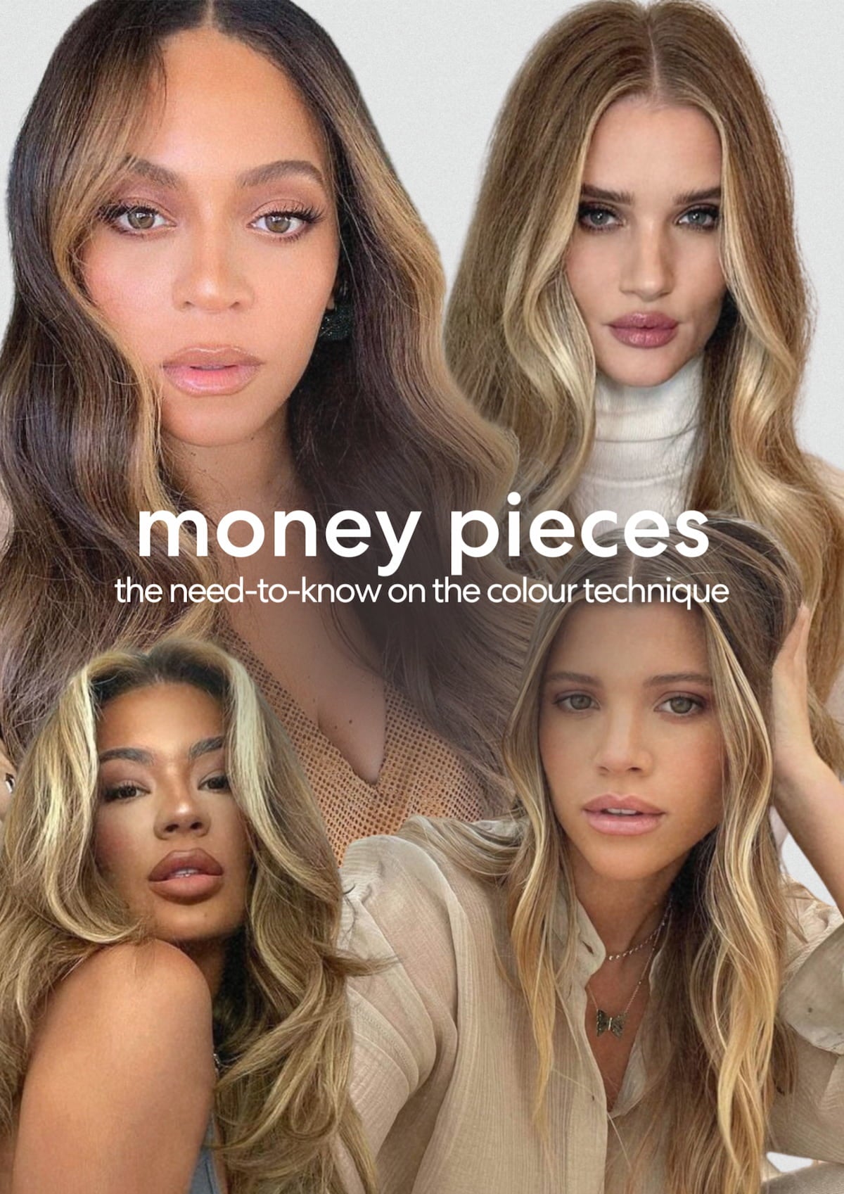 Money Pieces The hair colour trend celebrities love Hershesons