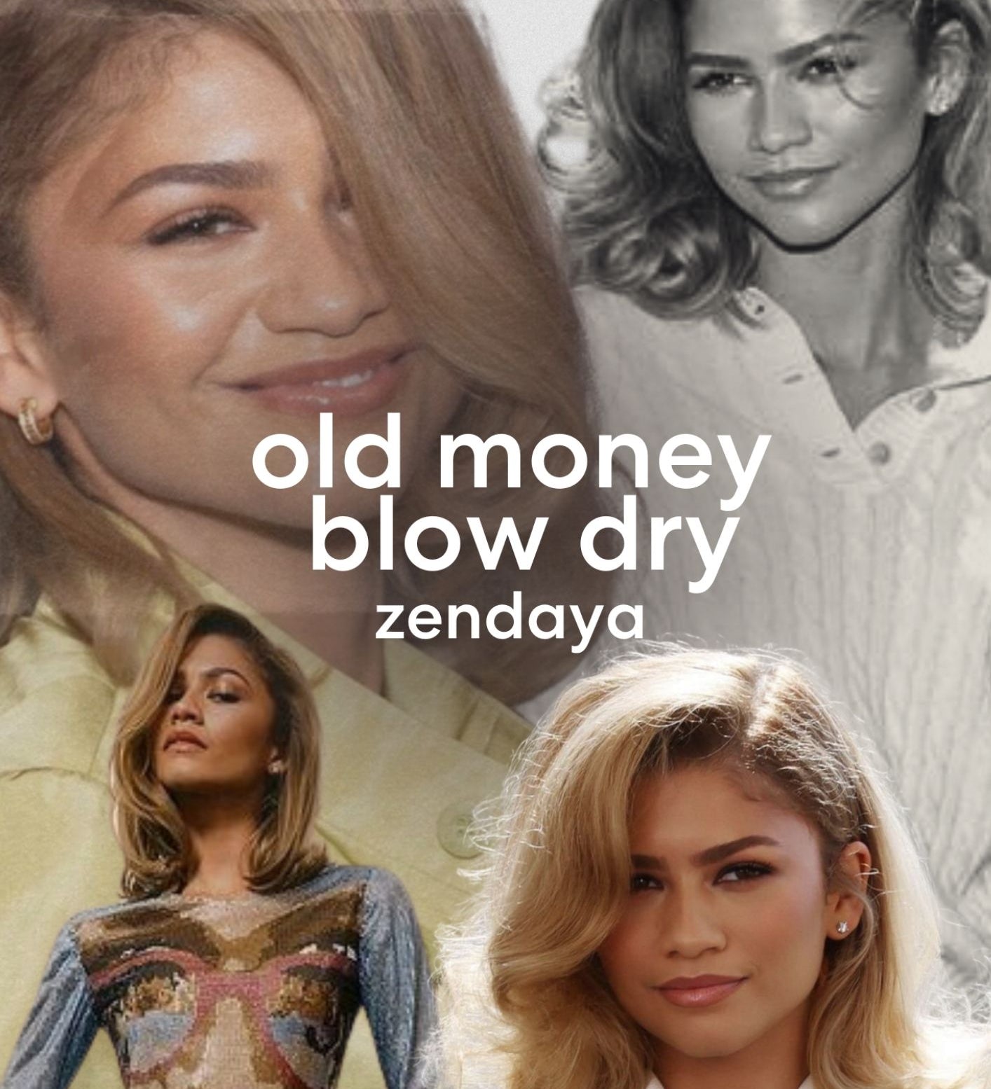 Zendaya’s Old Money blowdry is everything