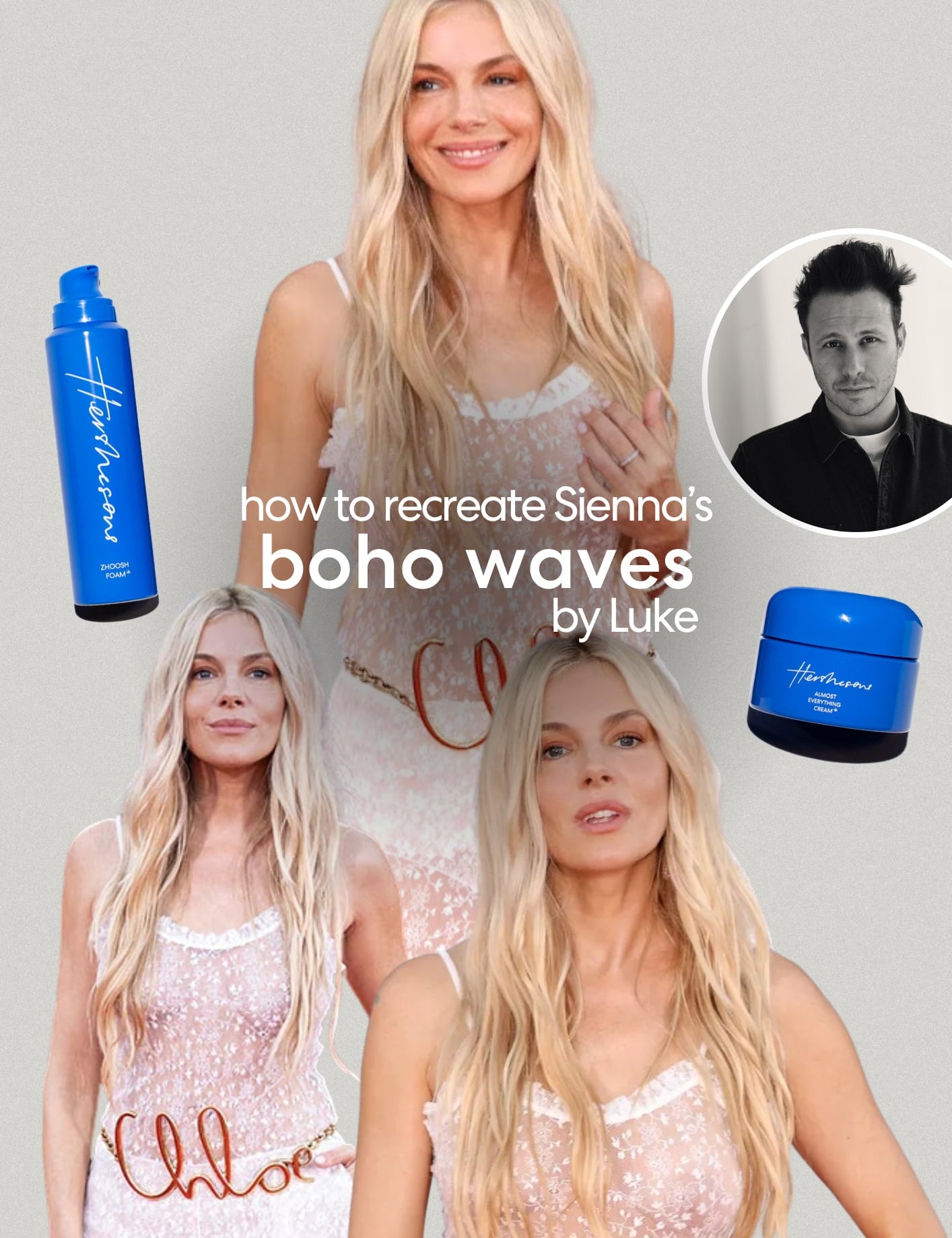 How To Recreate Sienna Miller’s Boho Waves