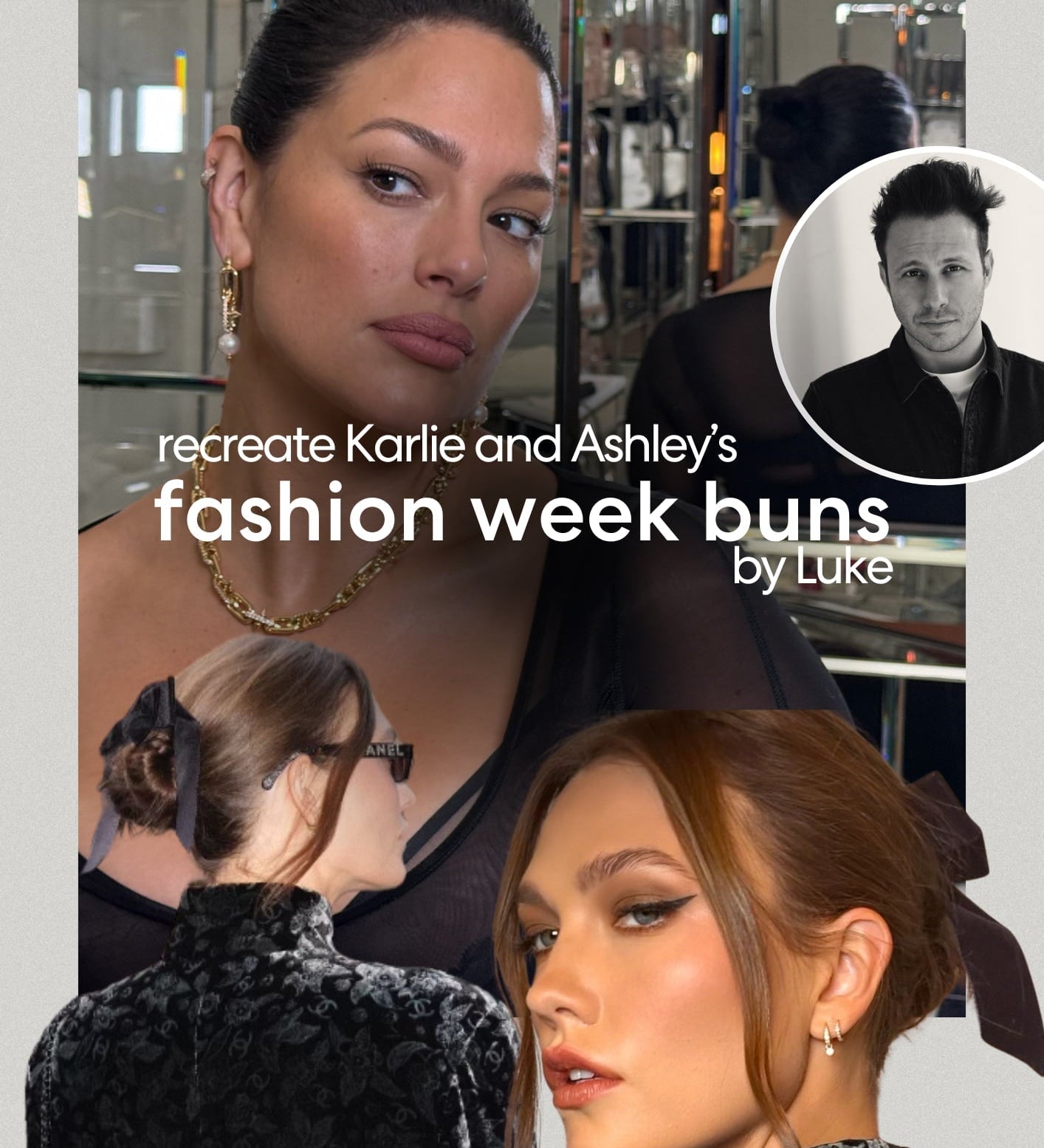 How To Recreate Karlie And Ashley’s Perfect Fashion Week Buns