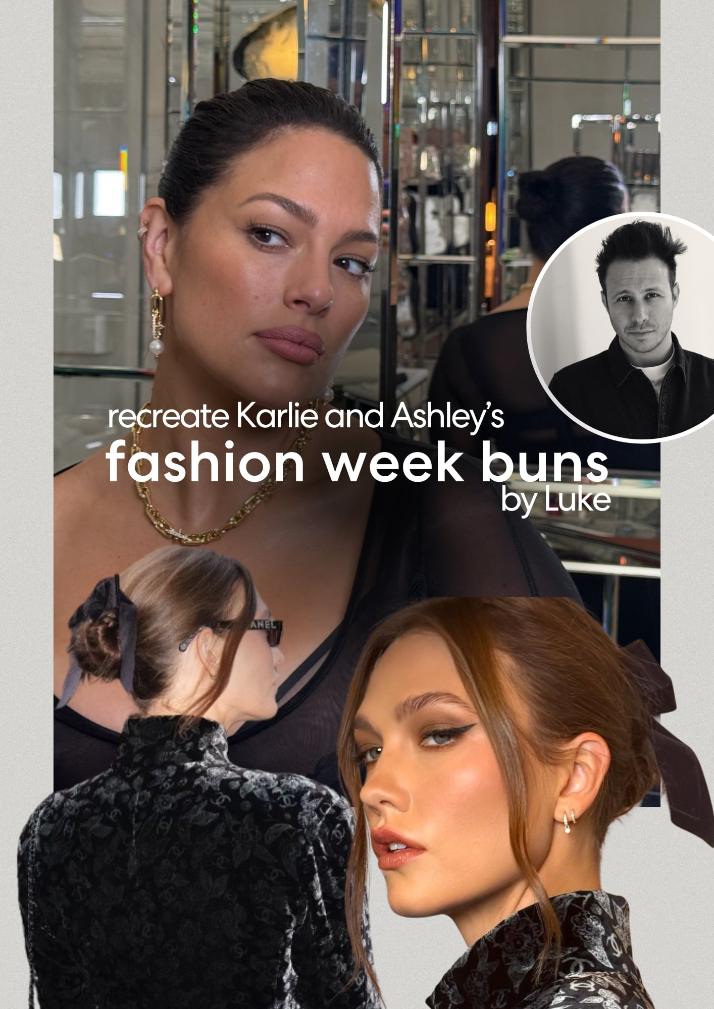 How To Recreate Karlie And Ashley’s Perfect Fashion Week Buns