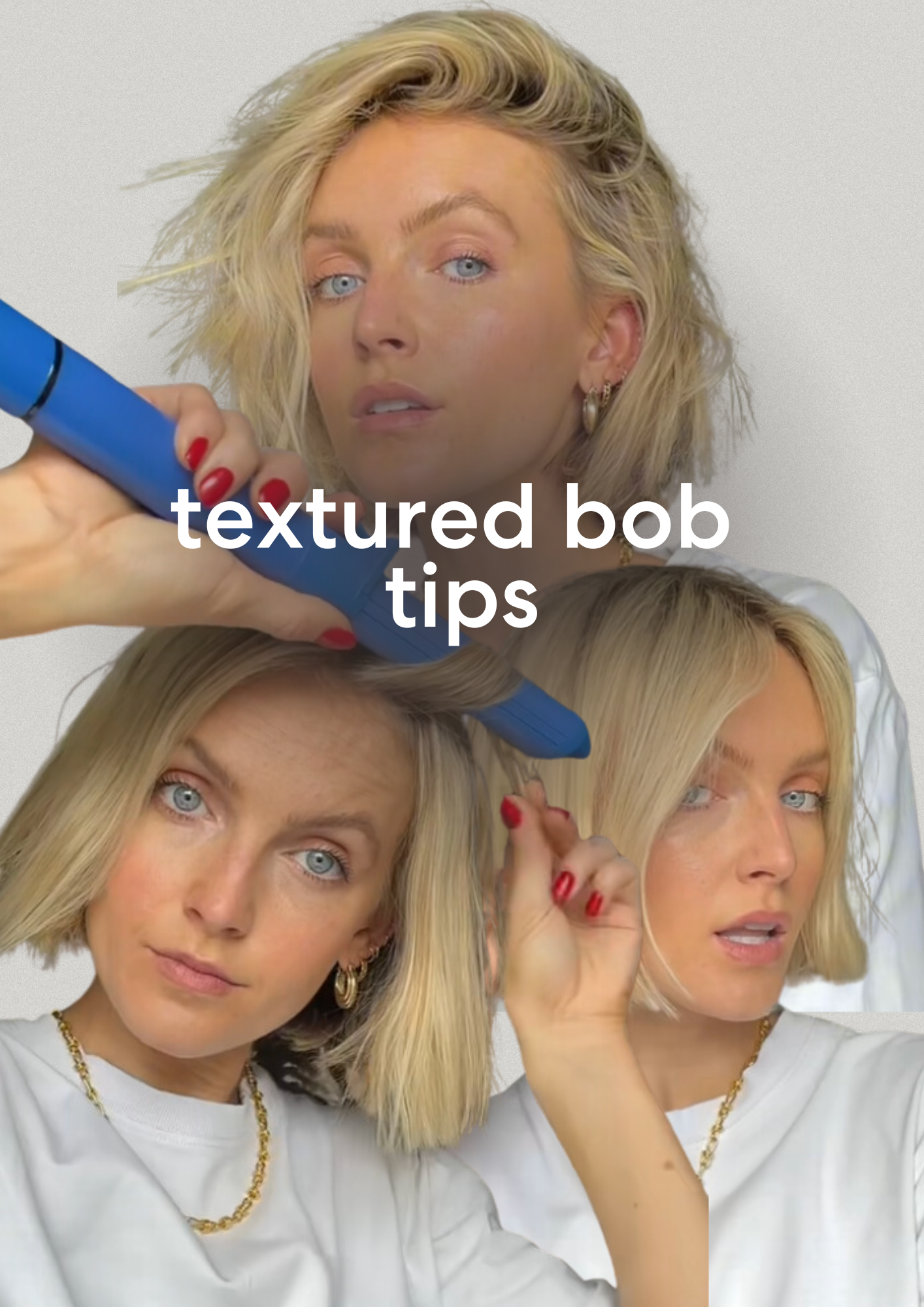 How to achieve the perfect textured bob
